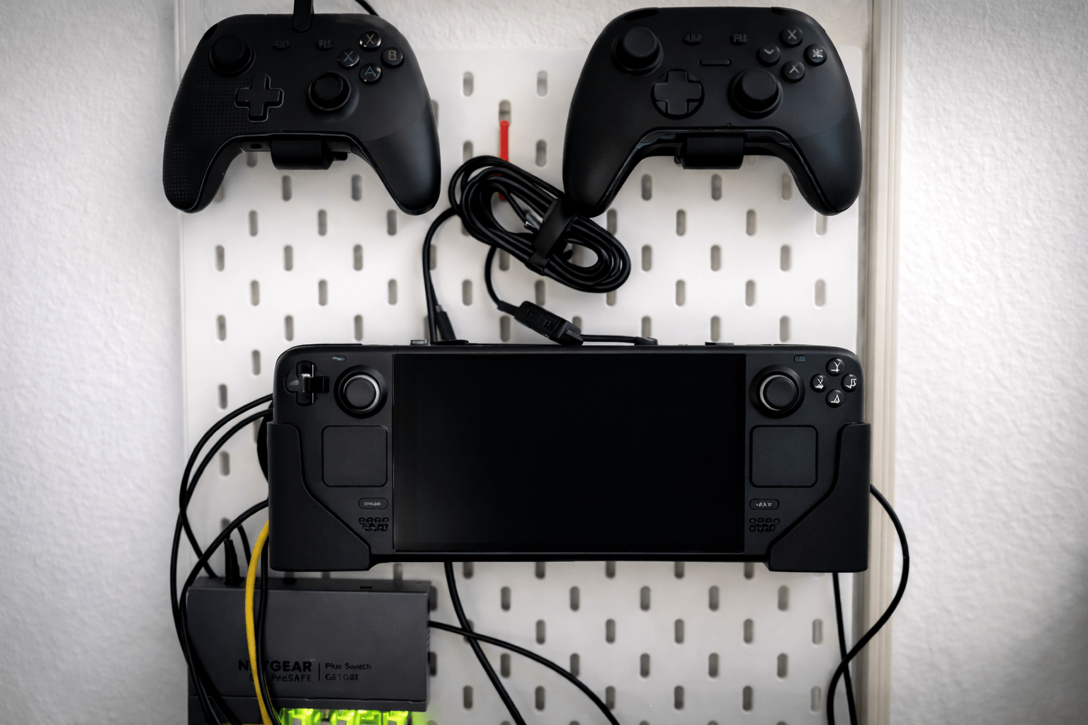 Steamdeck am Skadis Board