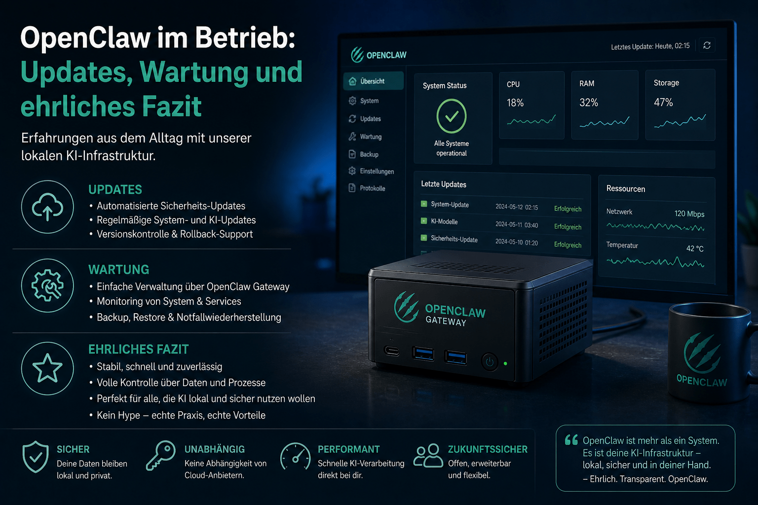 OpenClaw: KI-Infrastruktur im Detail